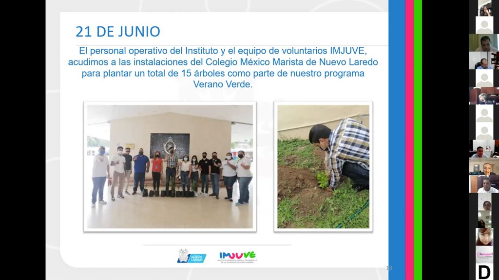 Presentan informe de  actividades de IMJUVE