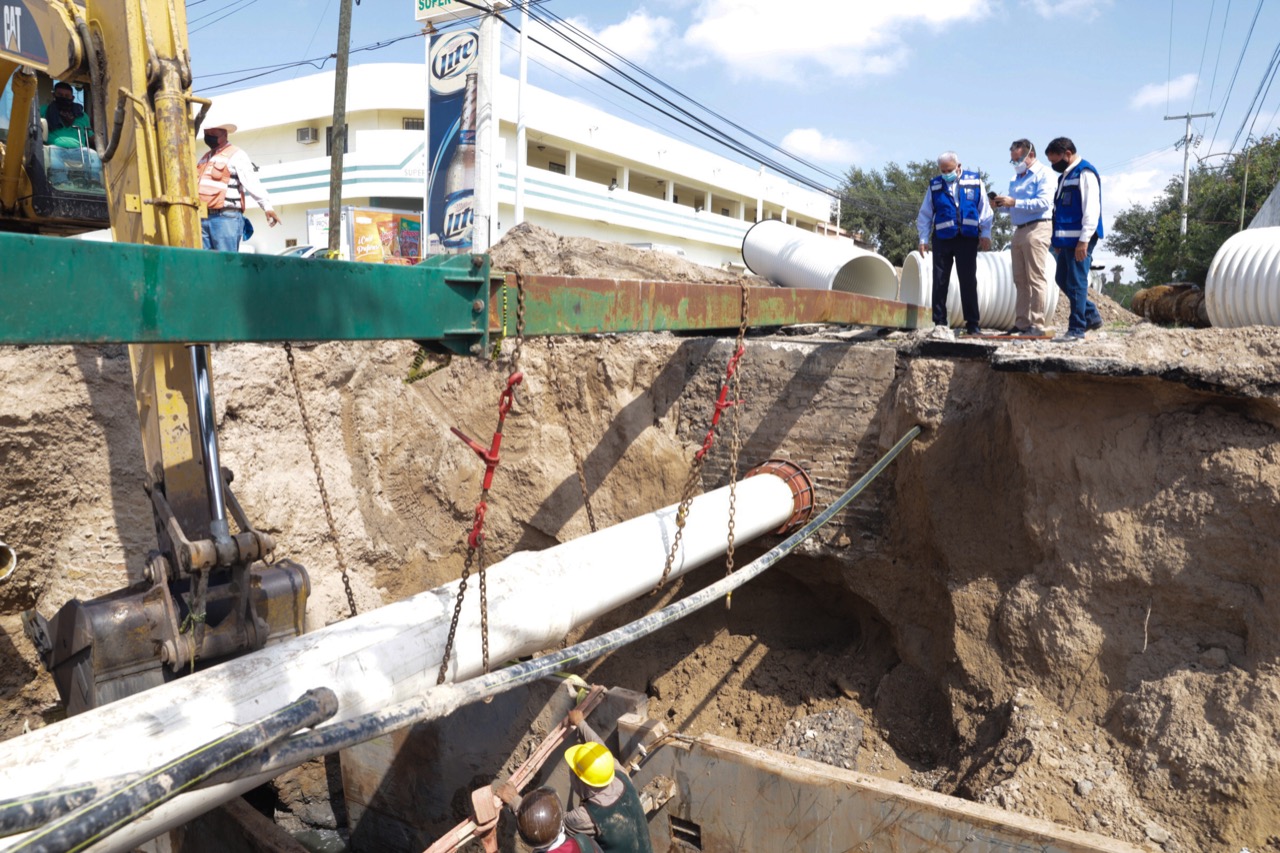 Planean terminar subcolector Anáhuac el 18 de septiembre