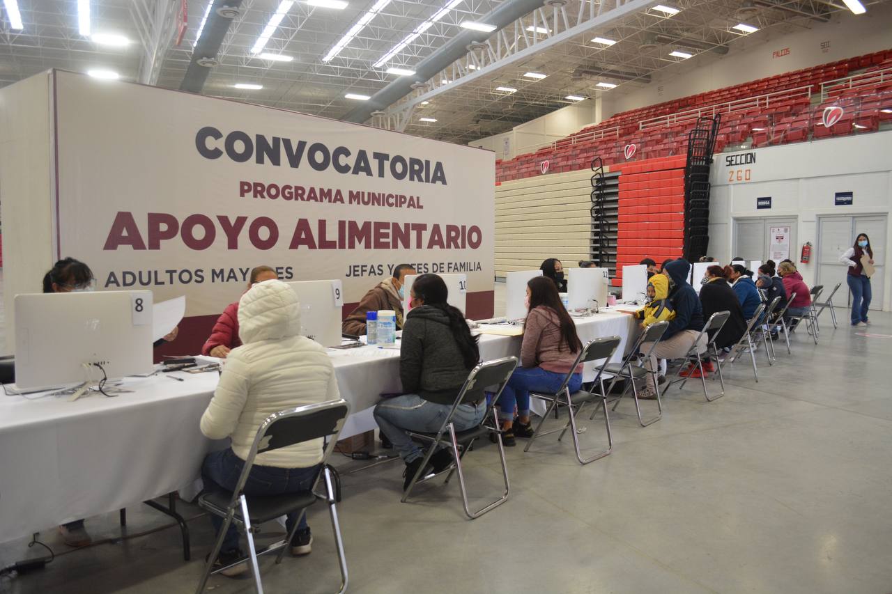 REGISTRA MUNICIPIO A CIUDADANOS PARA APOYO ALIMENTARIO