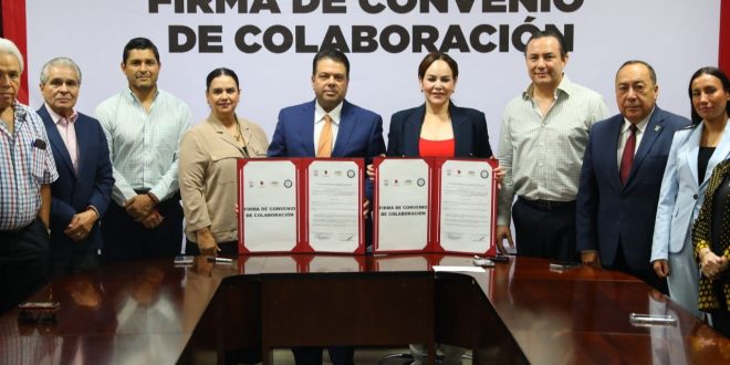 FIRMAN MUNICIPIO Y COLEGIO DE NOTARIOS CONVENIO DE COLABORACIÓN￼