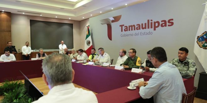 Tamaulipas preparado ante posible llegada de tormenta tropical: Gobernador