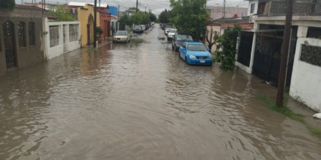 POBRE NUEVO LAREDO, EN RUINAS RECIBIRÁ A AMLO Y A CLAUDIA