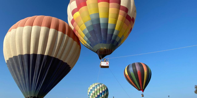 Anuncia Turismo Festival Internacional de Globos Aerostáticos en Tamaulipas