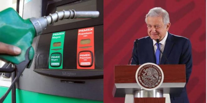 Presenta AMLO «otros datos» en gasolina