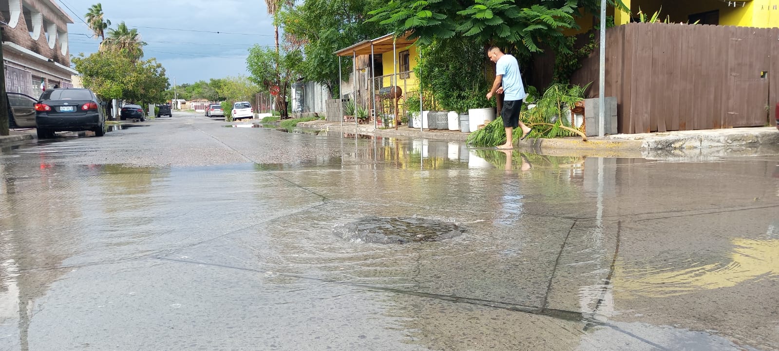 Pone en riesgo brote de aguas negras a las familias de Nuevo Laredo