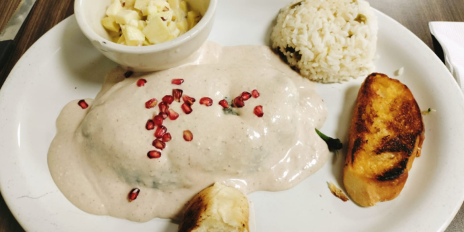 ¡Tiempo de chiles en nogada, listos para dar el grito!