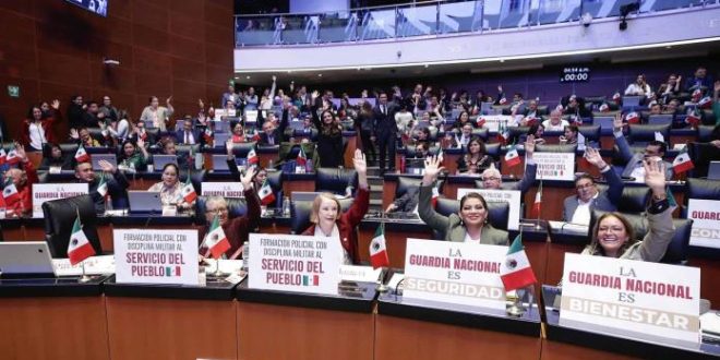 Aprueba Senado Reforma a la Guardia Nacional