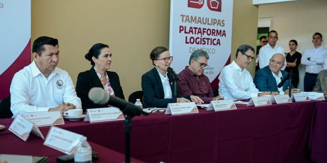 Presentan estrategia «Tamaulipas, Plataforma Logística de México»