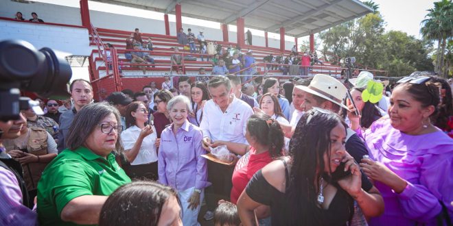 Llevan Américo y María la brigada “Transformando Familias” a San Fernando