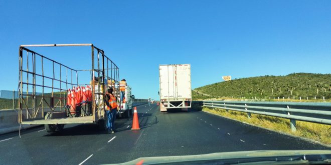 Agilizan tráfico en Carretera Nuevo Laredo – Monterrey