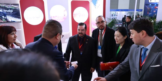 Presenta Tamaulipas stand de energía en el China WOGE 2024