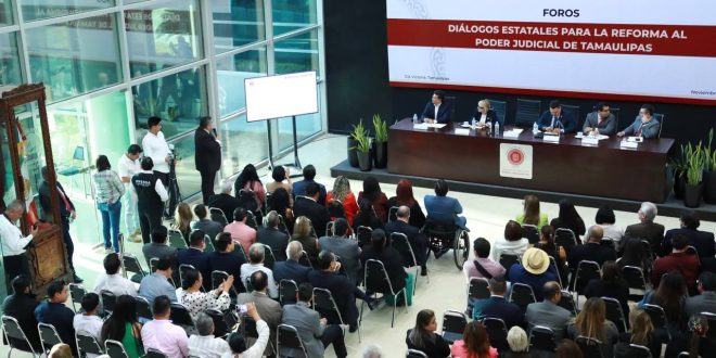 Concluye Congreso foros para la reforma al Poder Judicial de Tamaulipas